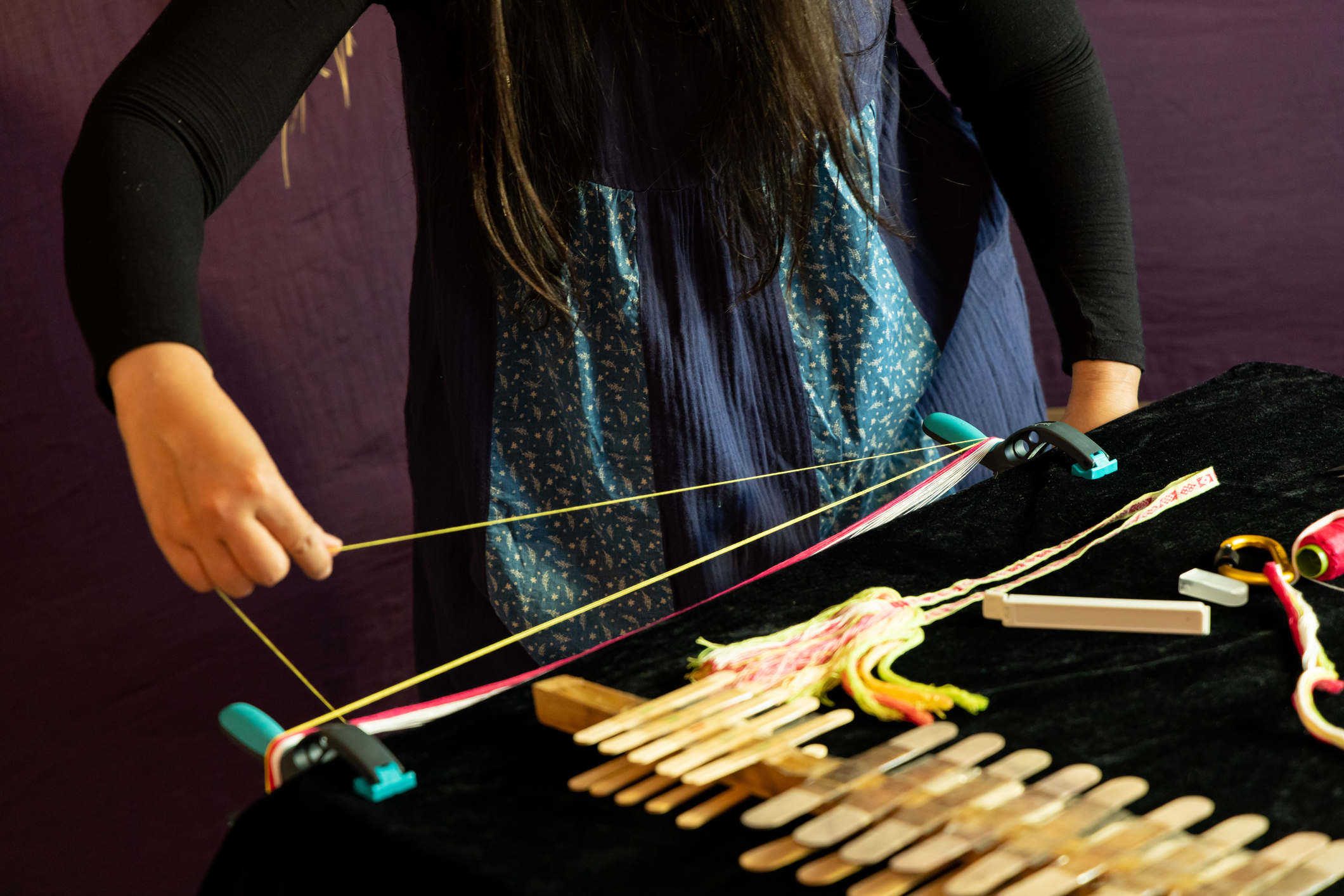 ''Fun of Weaving - Decoding Patterned Band Weaving Technique'' Talk and Demonstration